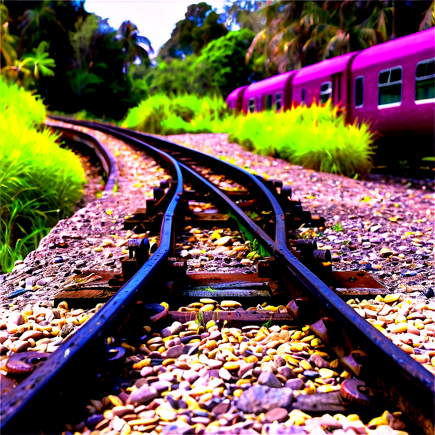 Industrial Train Track Png Rnx64