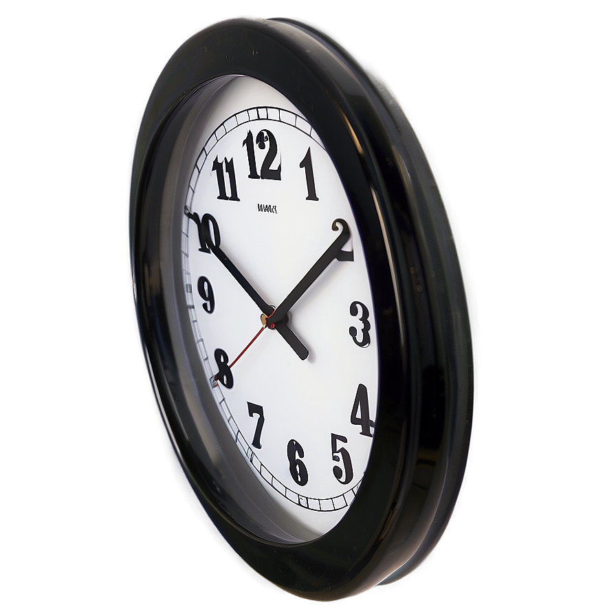 Industrial Wall Clock PNG 60 PNG with transparent background