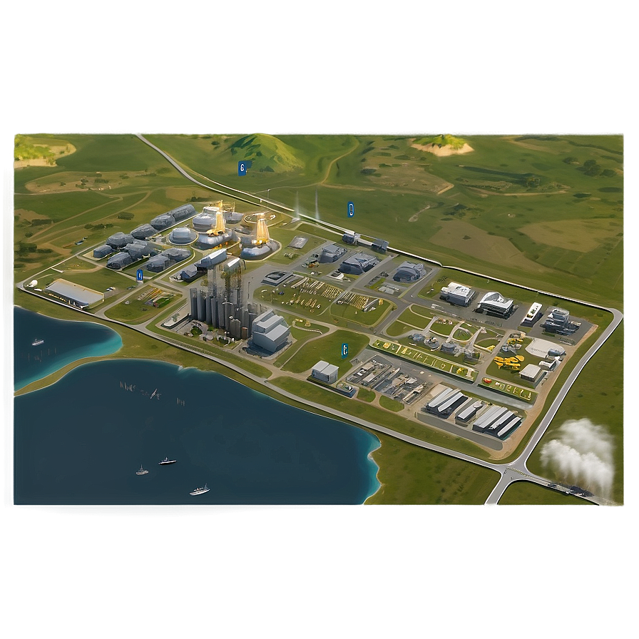 Industrial Zone Map Png Voa82