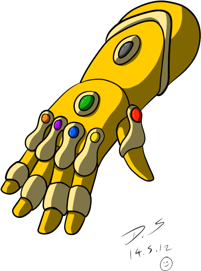 Infinity Gauntlet Drawing