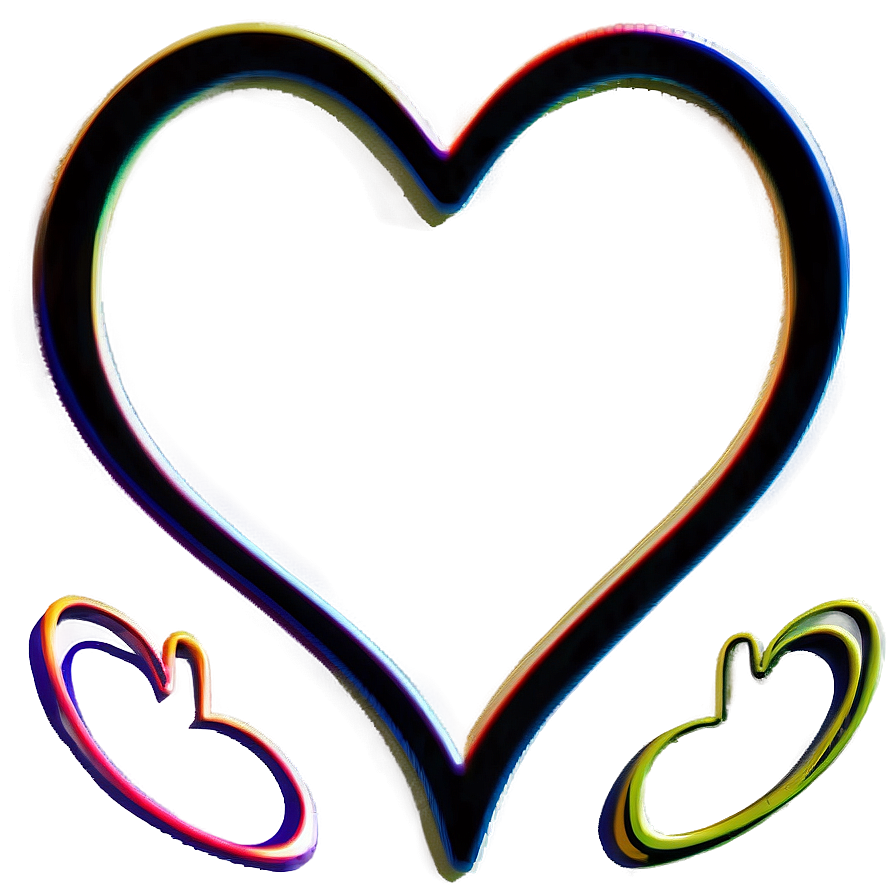 Infinity Heart Outline PNG 39 PNG image with a transparent background, free high-resolution download