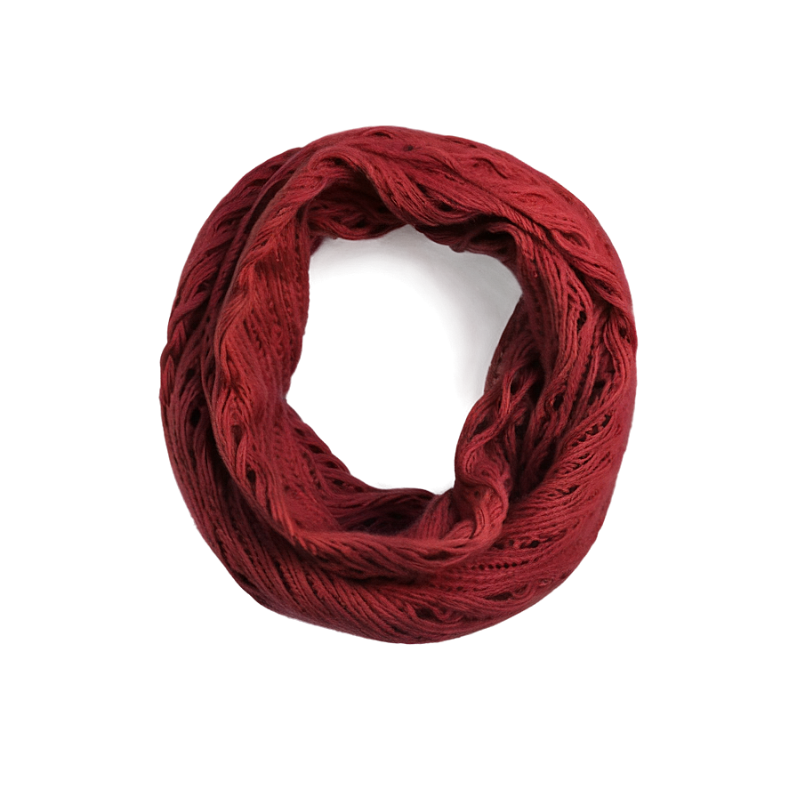 Infinity Red Scarf Png 5