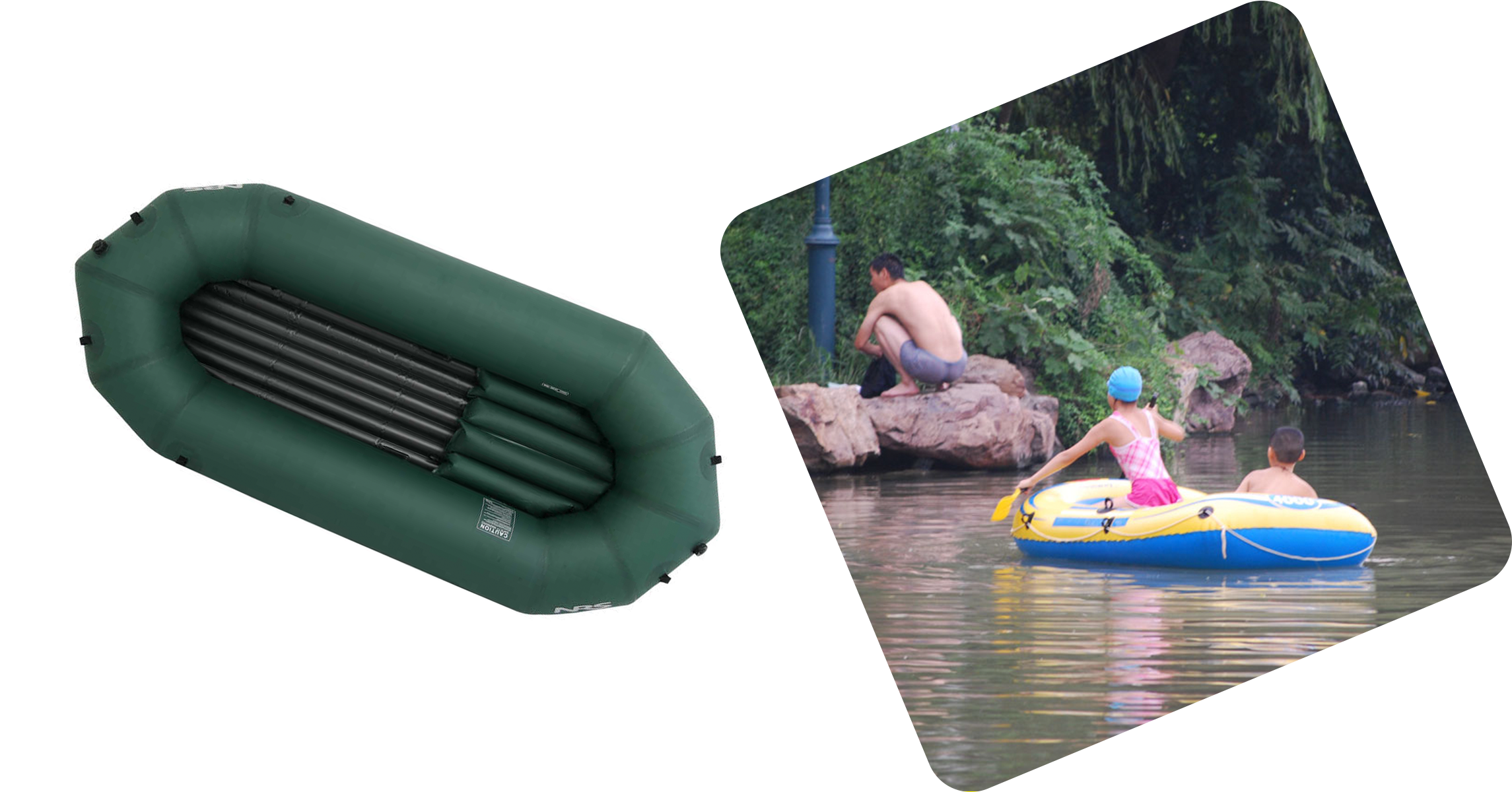 Inflatable Raftand Family Rafting Adventure