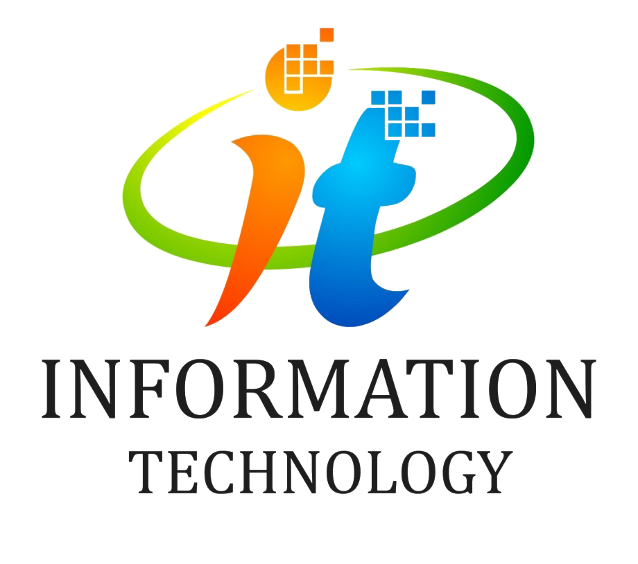 Information Technology Logo PNG with transparent background