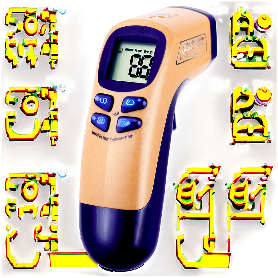 Infrared Thermometer PNG yie PNG with transparent background