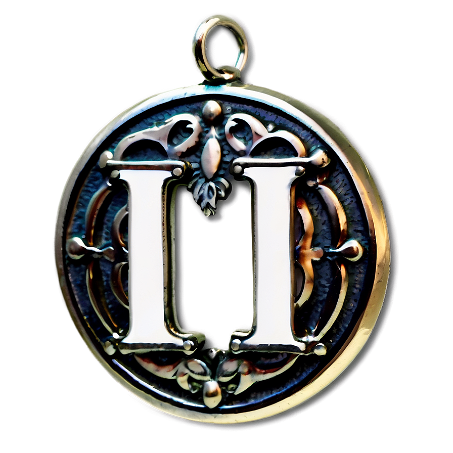 Initial Letter Pendant Png Tda