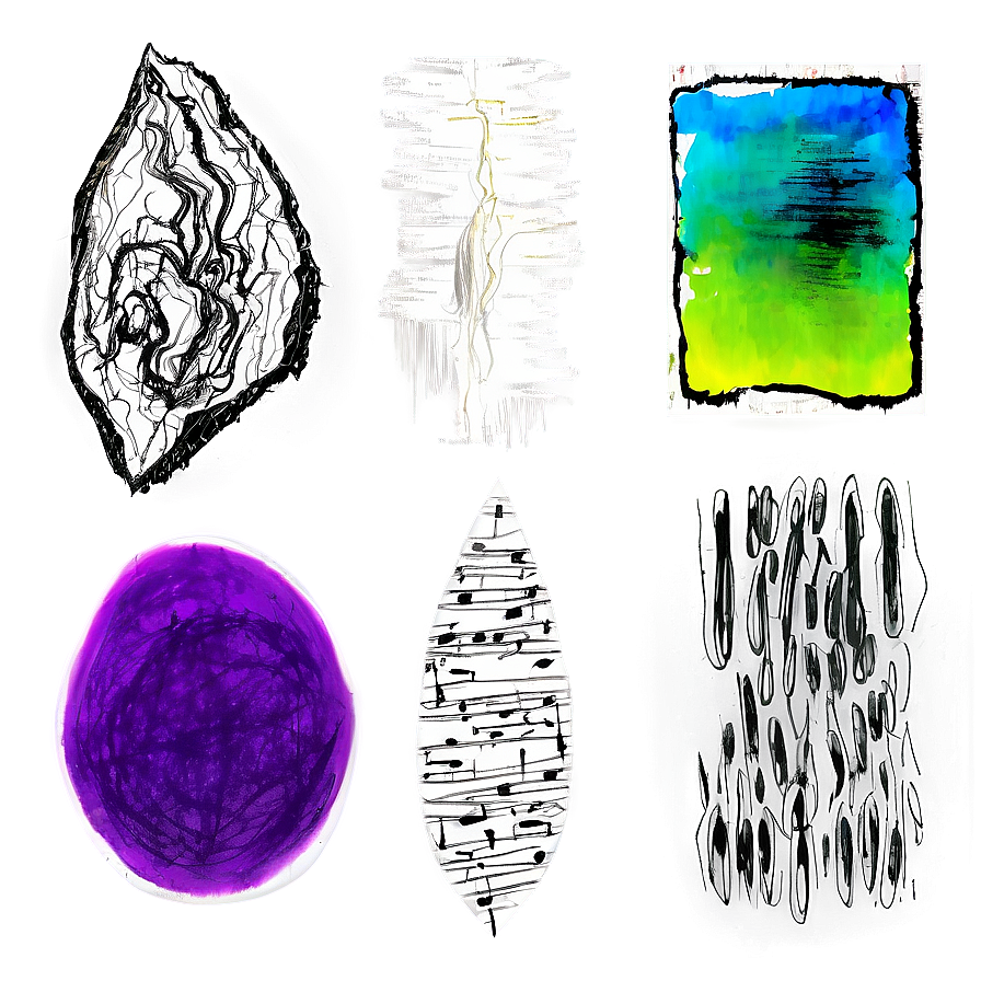 Ink Scribble Textures Png Qey