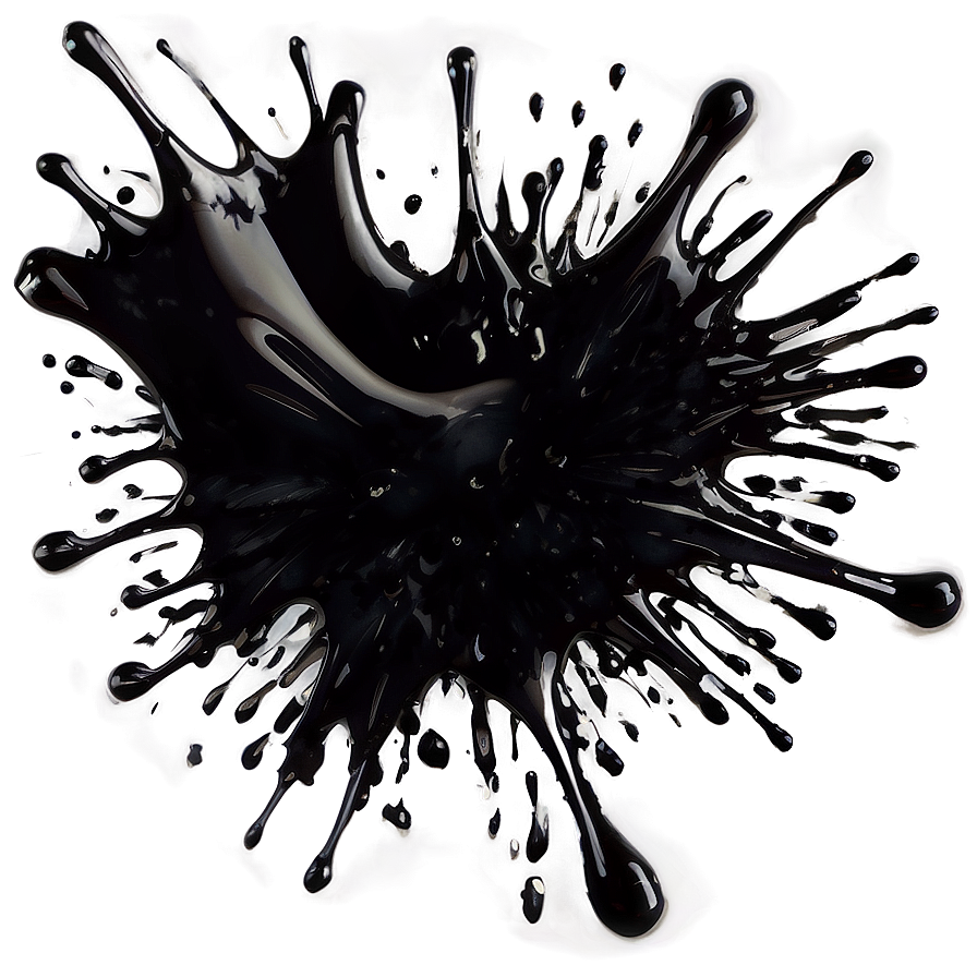 Ink Splash Effect PNG lnm27 PNG with transparent background