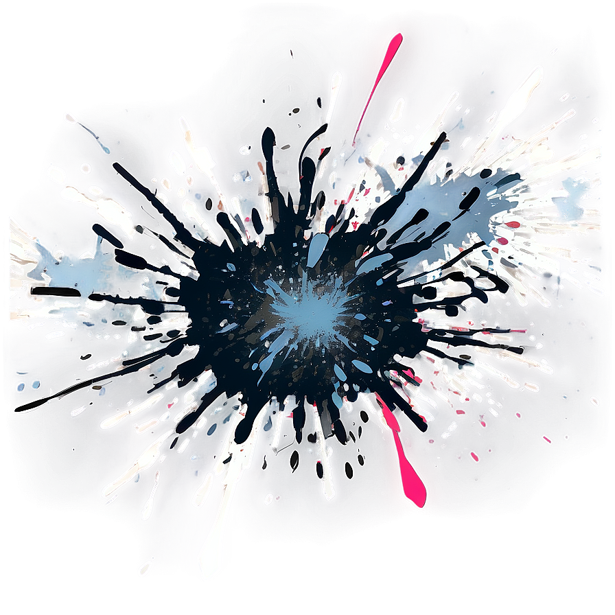 Ink Splatter Distress Png 37