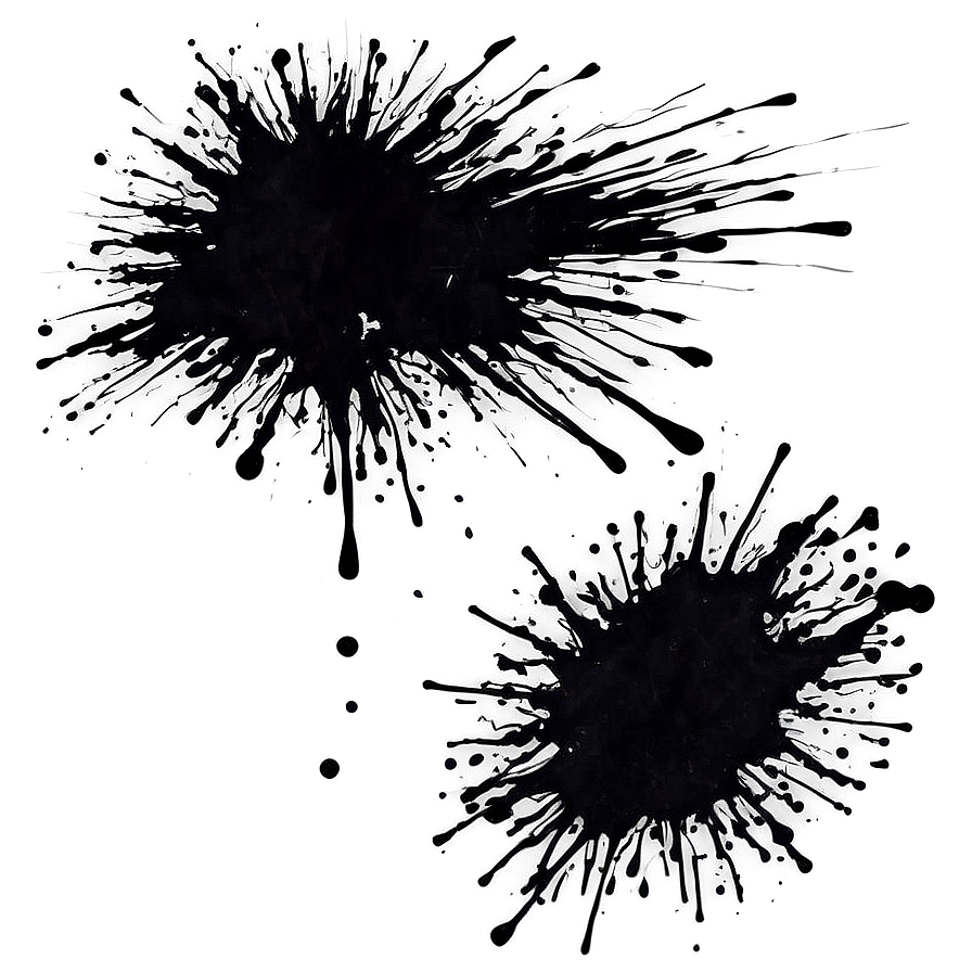 Ink Splatter PNG 06122024 PNG with transparent background