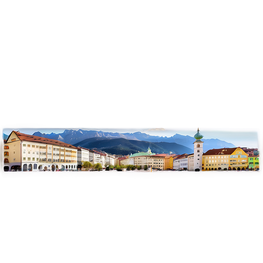 Innsbruck Austria Panorama PNG qei PNG with transparent background