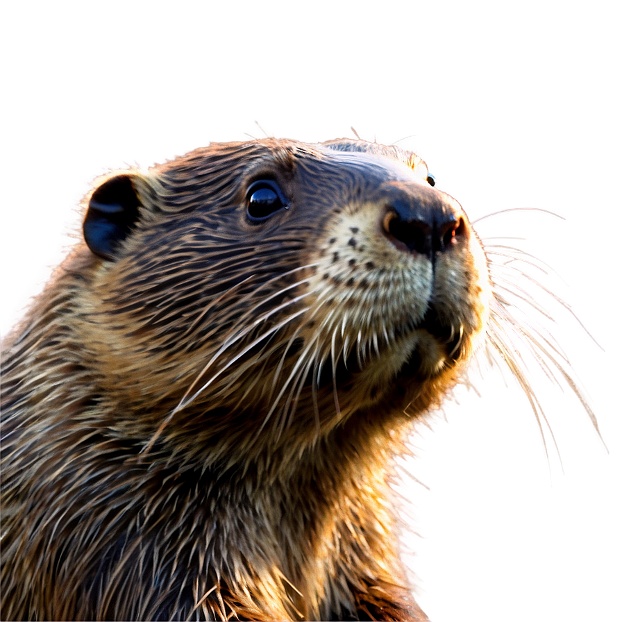 Inquisitive Beaver Face Png Uds