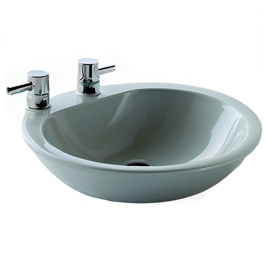 Inset Bathroom Sink Png 05242024