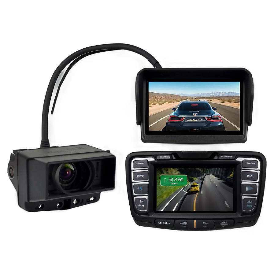 Inside Car Backup Camera Display Png 06252024