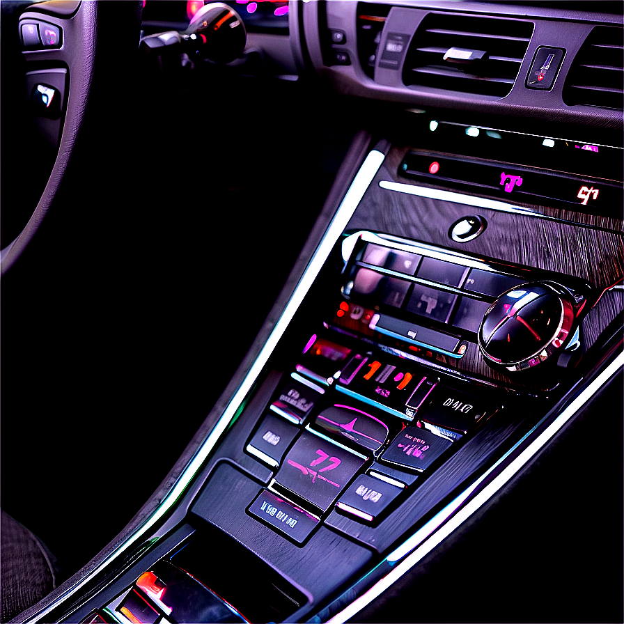 Inside Car Console Png 06252024