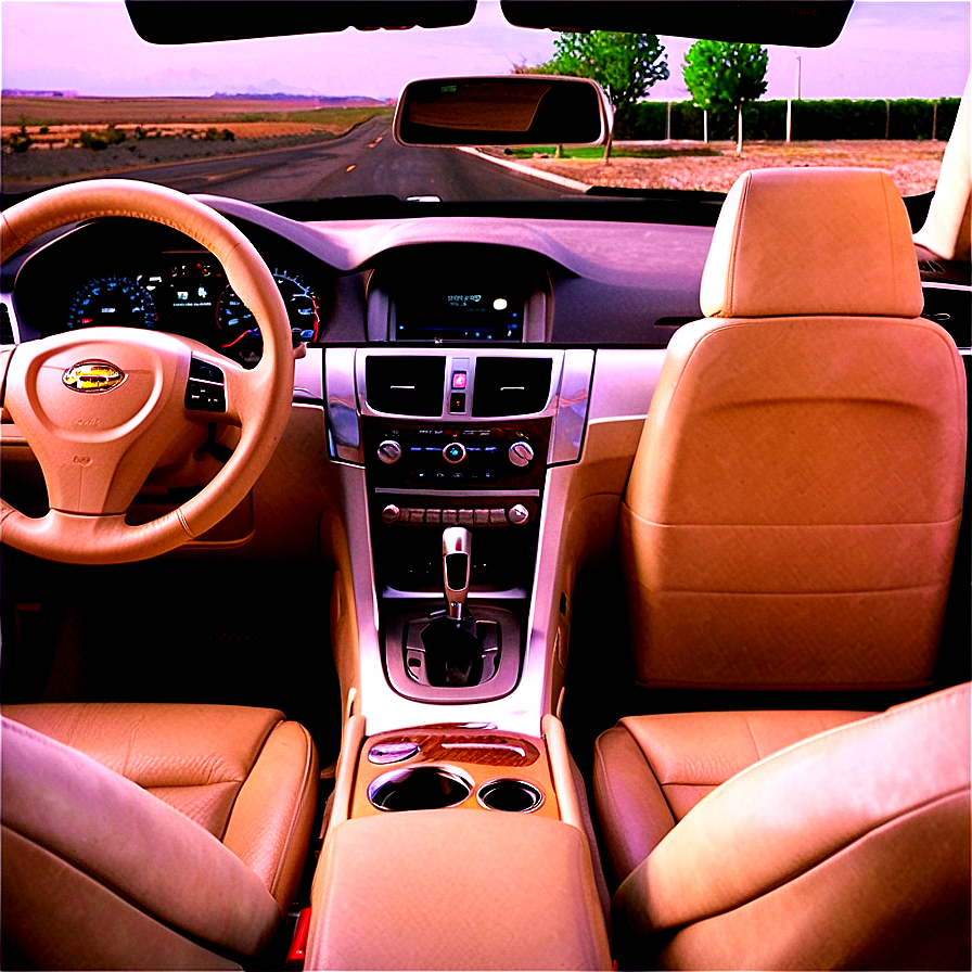 Inside Modern Car PNG 06252024 PNG with transparent background