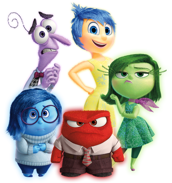 Inside Out Emotion Characters