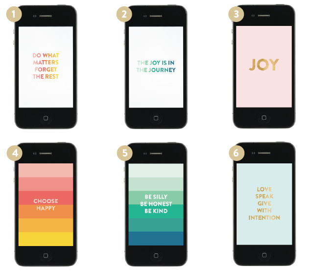 Inspirational Quotes Smartphone Screens