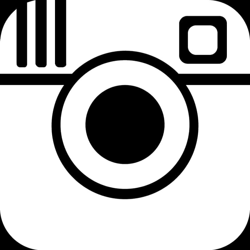 Instagram Logo White Icon