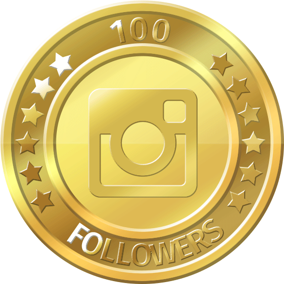 Instagram100 Followers Milestone Coin