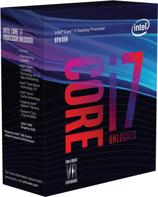 Intel Corei78th Gen Processor Box