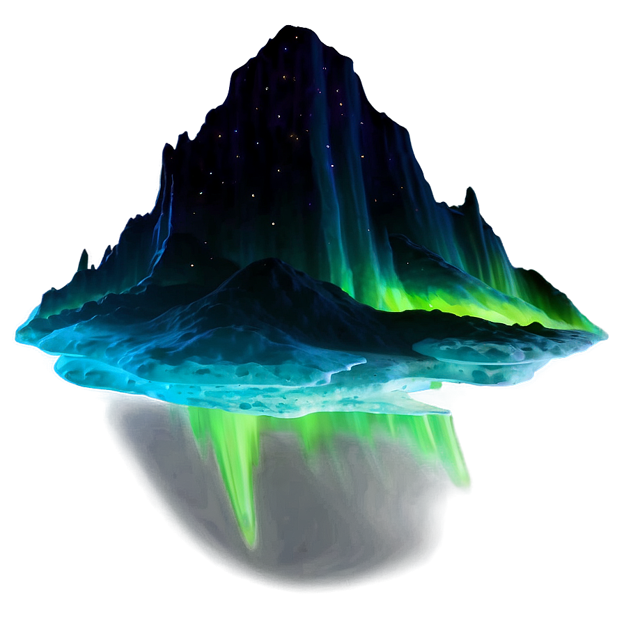 Intense Aurora Borealis Scene Png Gdg51