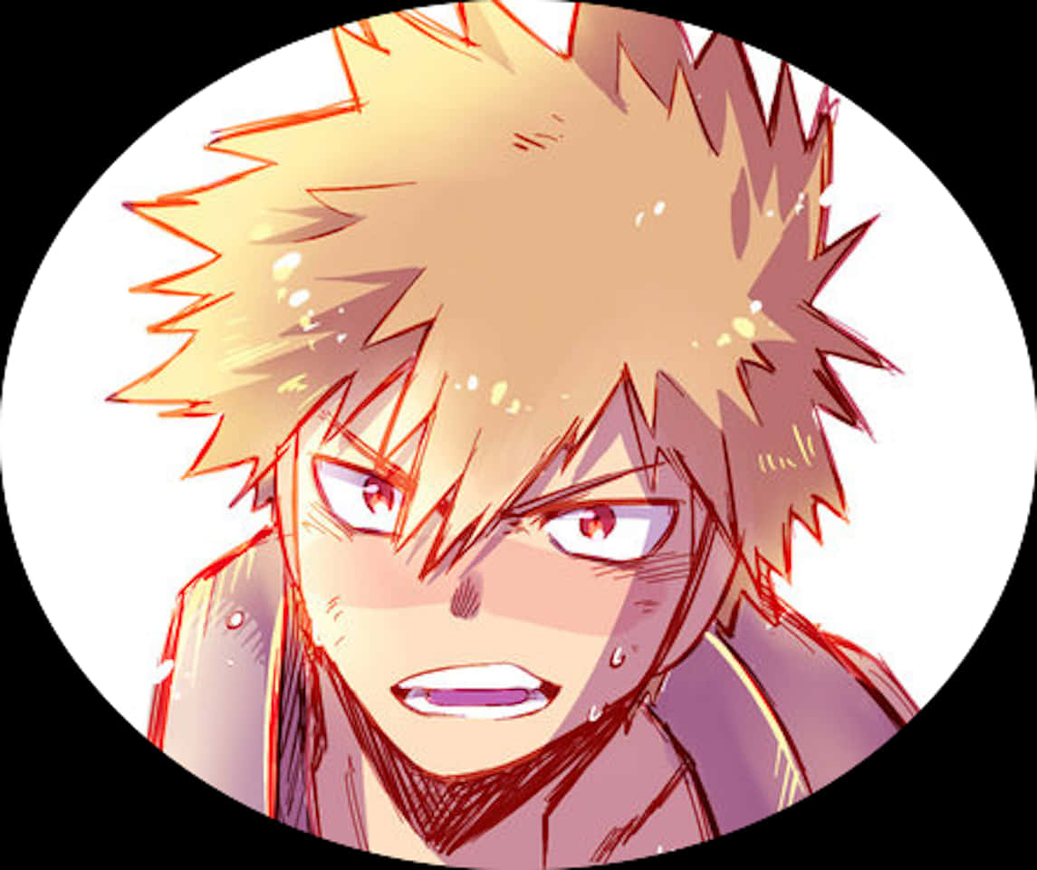 Intense Bakugou Close Up