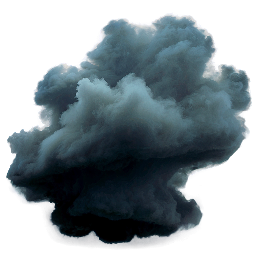 Intense Black Clouds Png Vvw