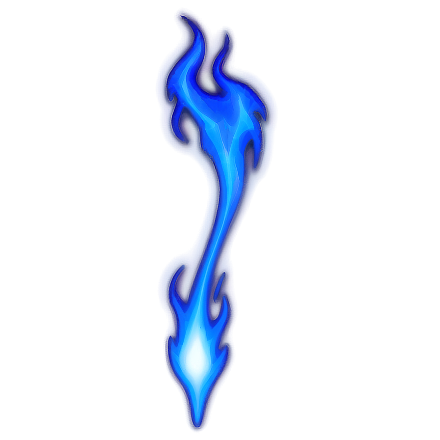 Intense Blue Fire PNG hpn PNG with transparent background