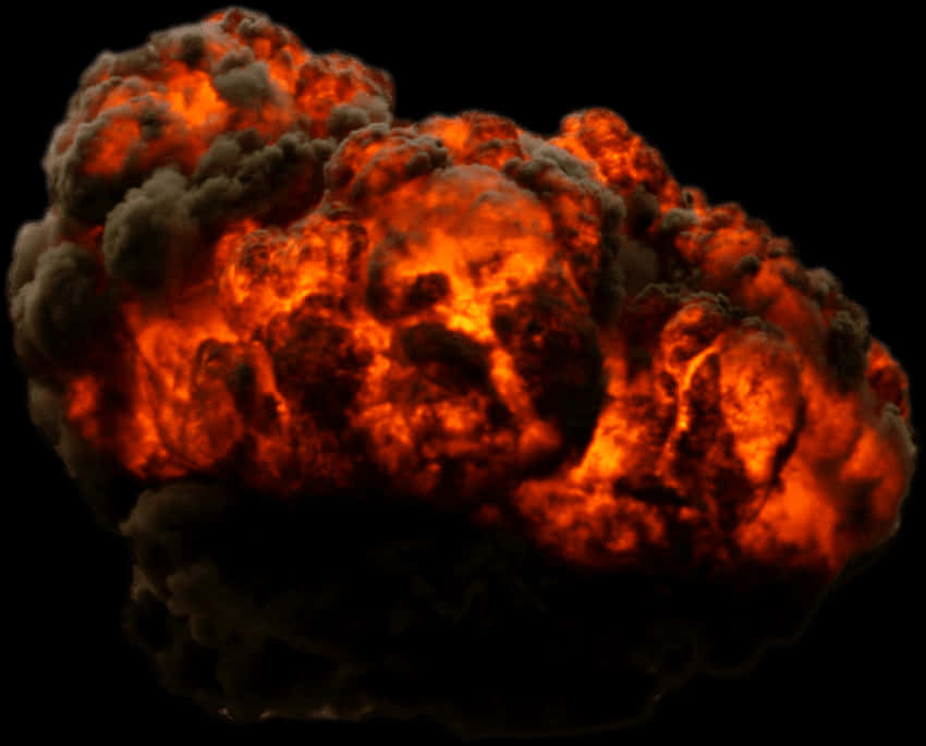 Free Png Big Explosion With Fire And Smoke Png Images - Para Photoshop Explosiones Png, Transparent Png PNG with transparent background