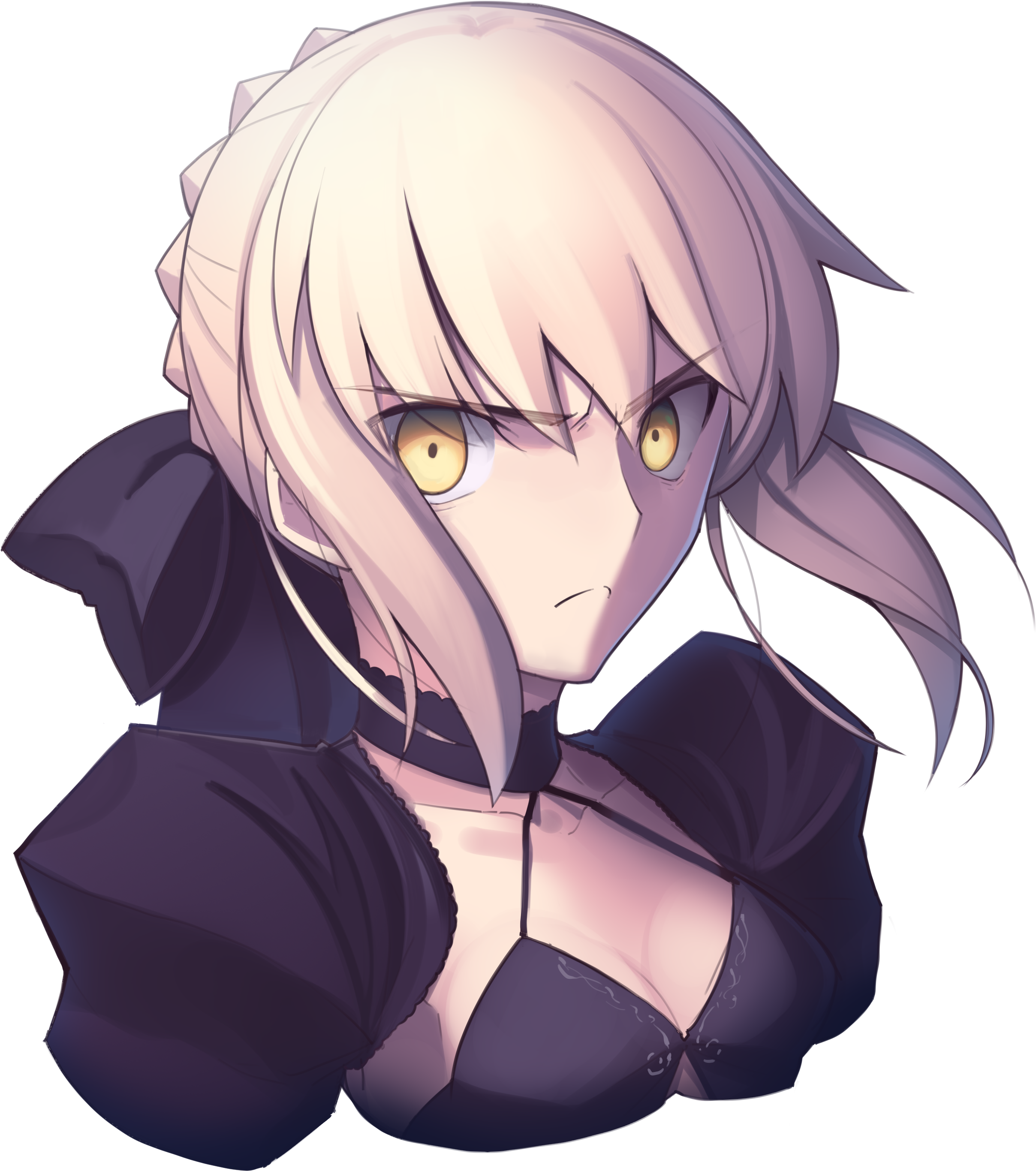 Fate Stay Night Saber Angry, HD Png Download PNG image with a transparent background, free high-resolution download