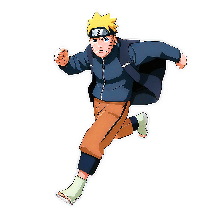 Intense Naruto Running Scene Png 06292024