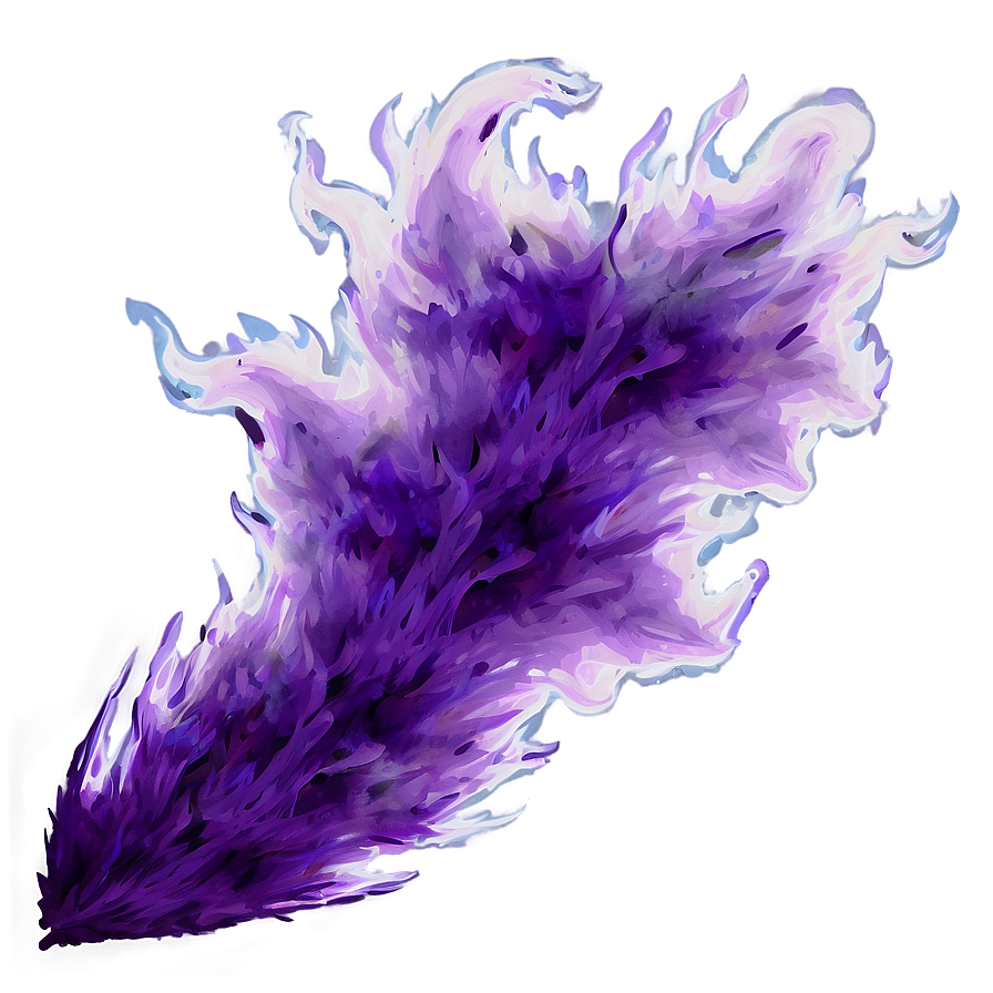 Intense Purple Flame PNG dgt59 PNG with transparent background