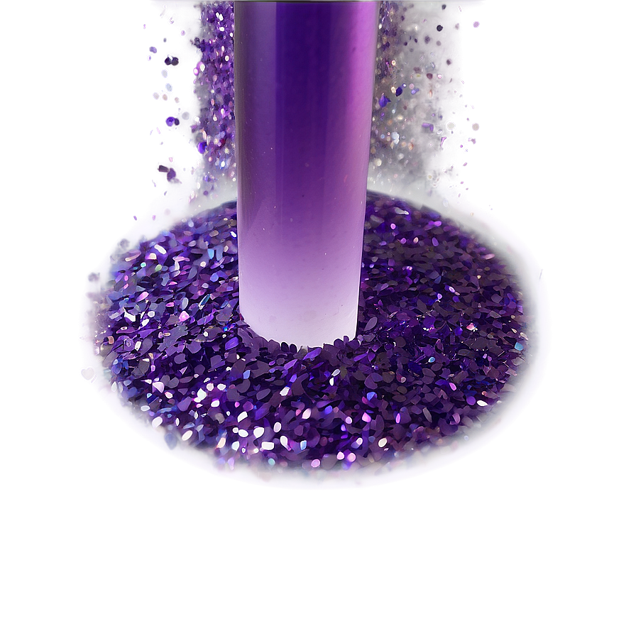 Intense Purple Glitter Png 55