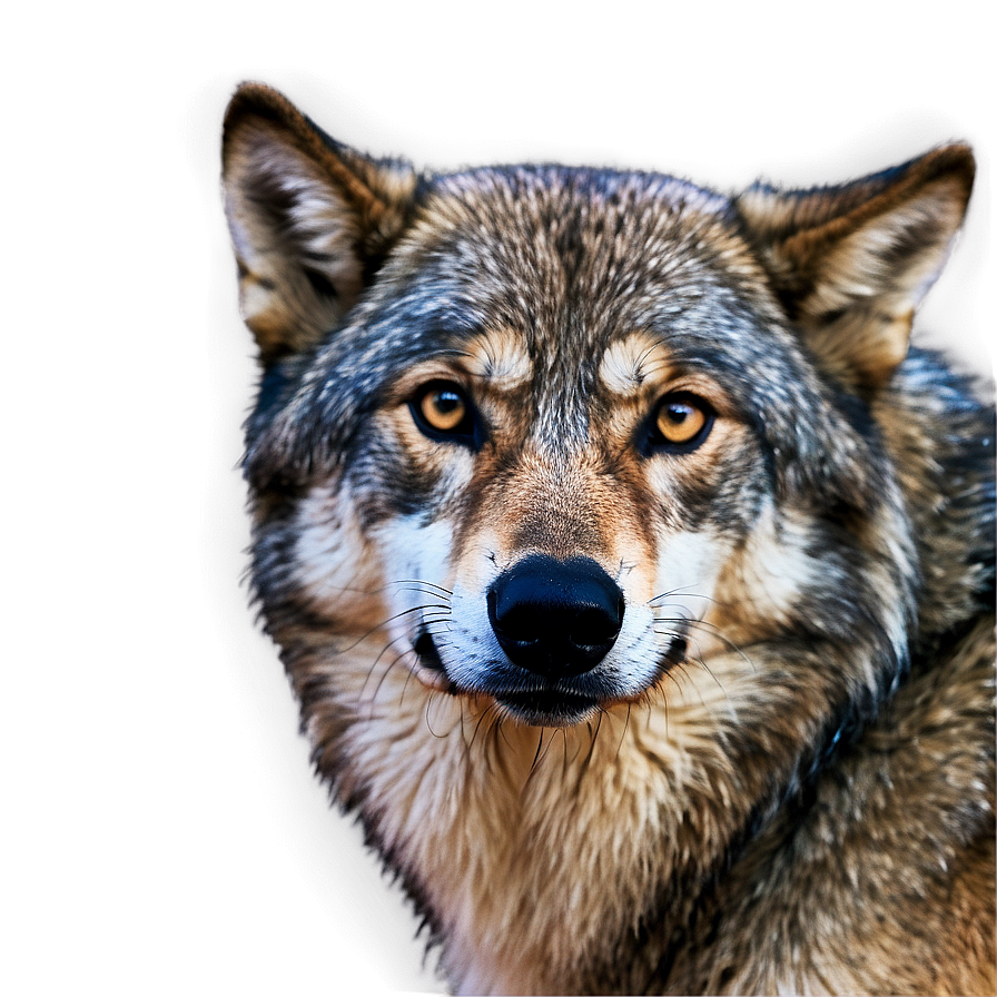 Intense Wolf Stare Png 85