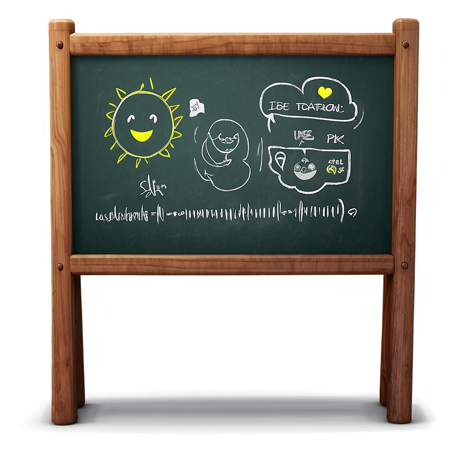 Interactive Chalkboard Png 14