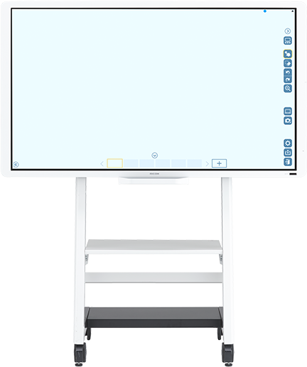 Interactive Digital Whiteboard Stand PNG image with a transparent background, free high-resolution download