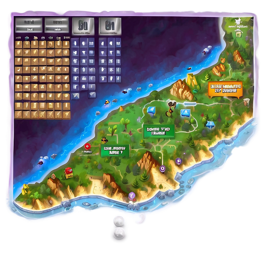Interactive Game Map PNG rwv48 PNG image with a transparent background, free high-resolution download