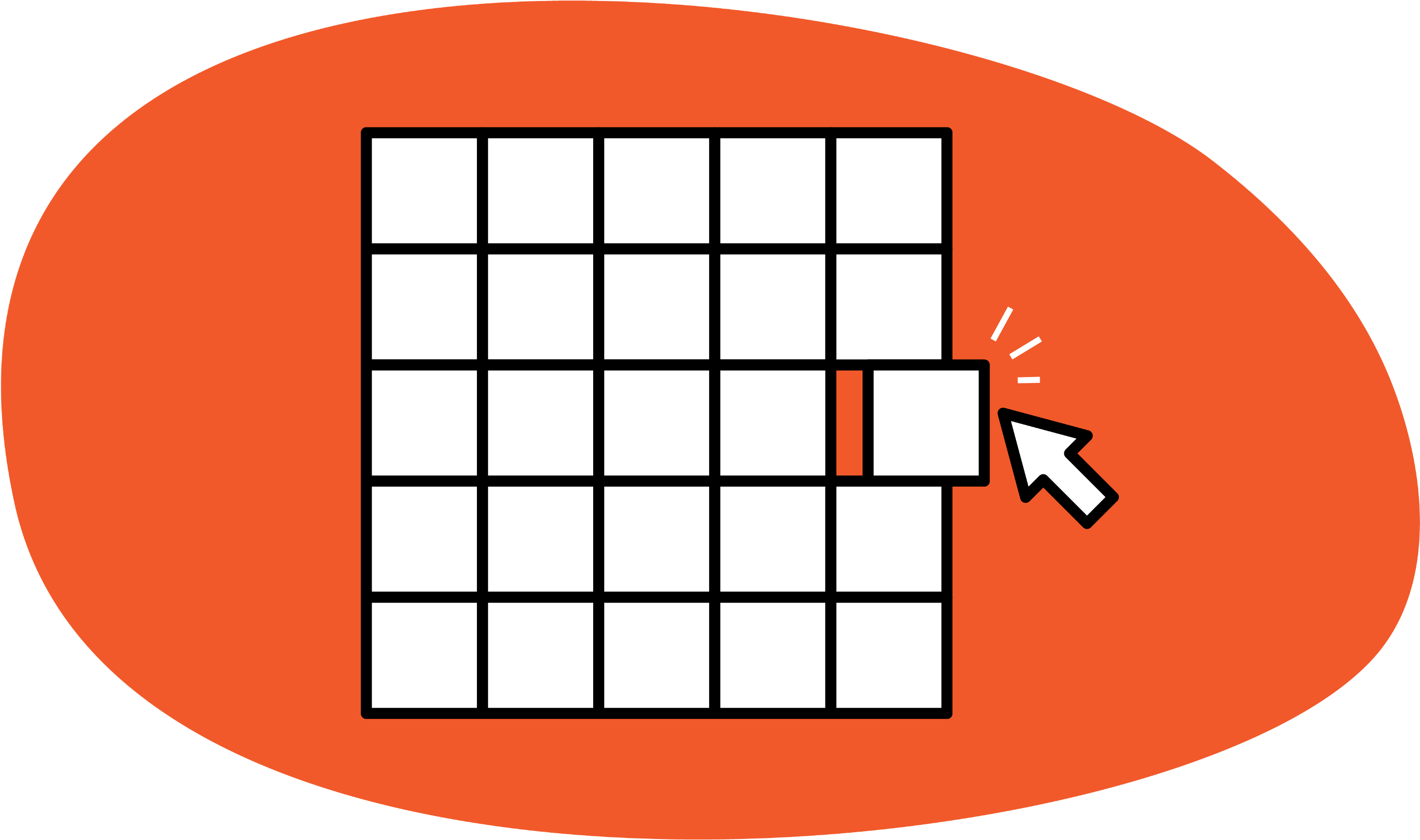 Interactive Grid Click Icon