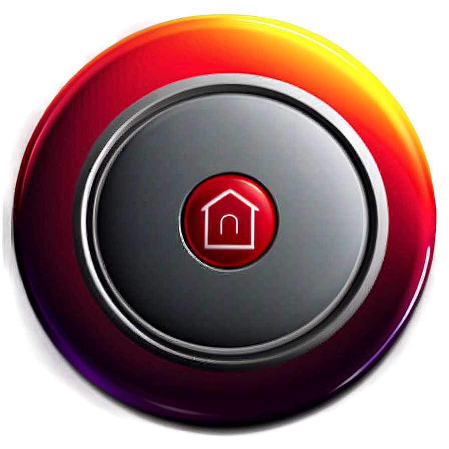 Interactive Home Button Symbol Png 54