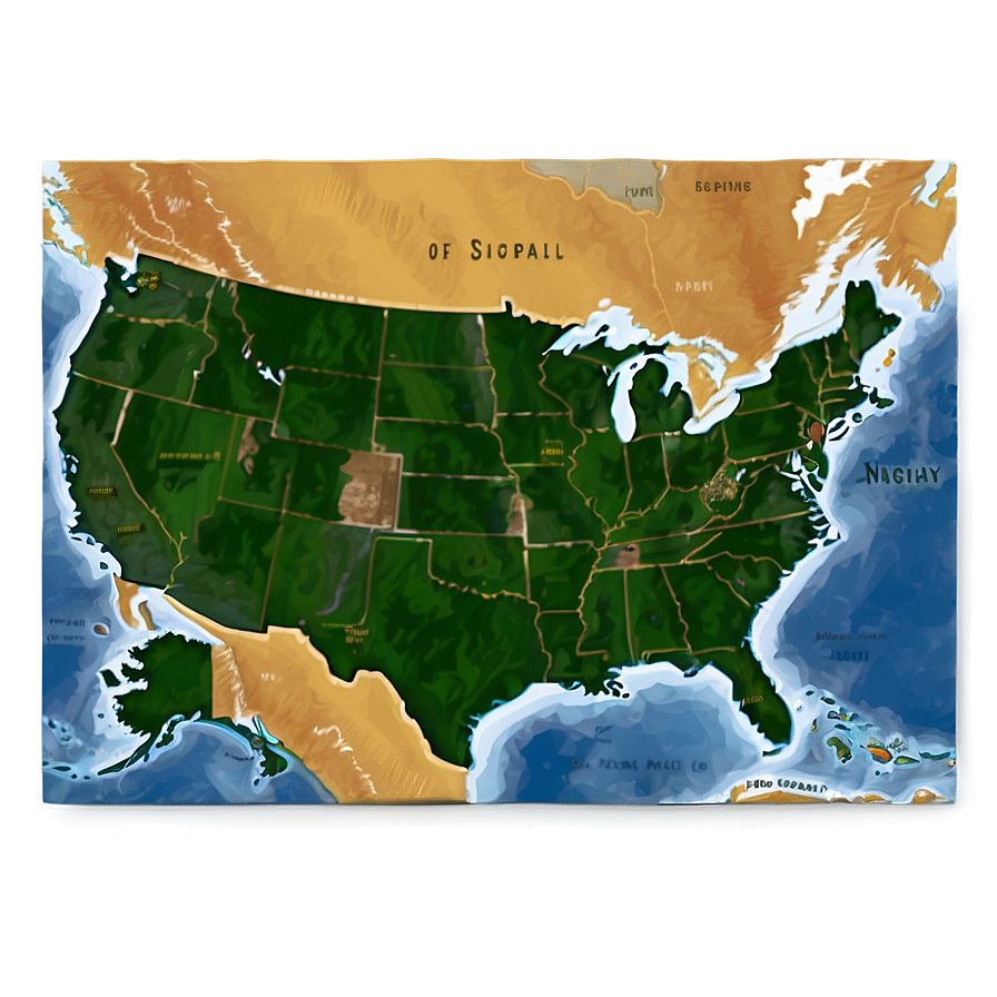 Interactive Usa Map Png Fvt20