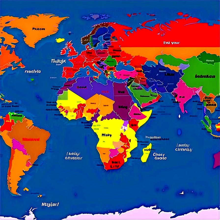 Interactive World Map For Kids Png 17