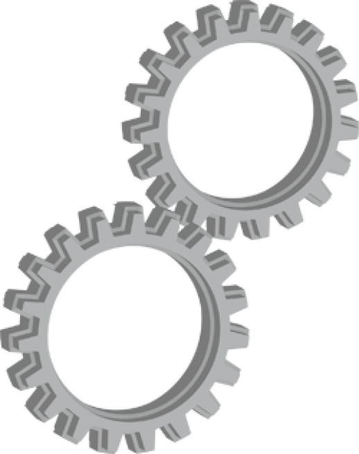 Interlocking Gears Graphic