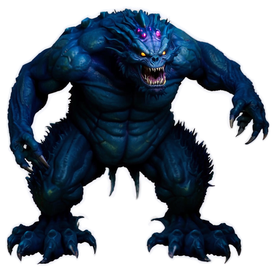Intimidating Monster PNG 06122024 PNG image with a transparent background, free high-resolution download