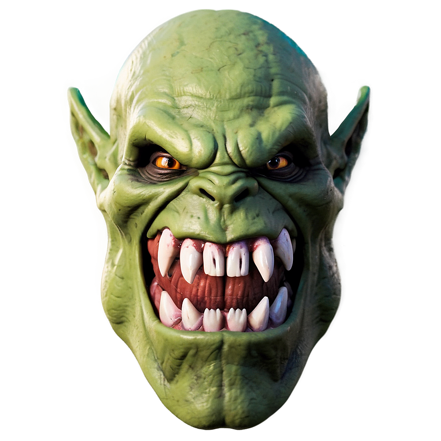 Intimidating Orc Teeth Png 27