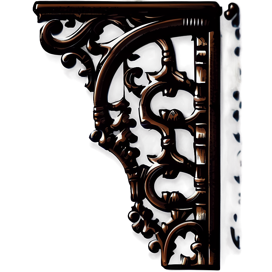 Intricate Corner Illustration PNG 50 PNG with transparent background