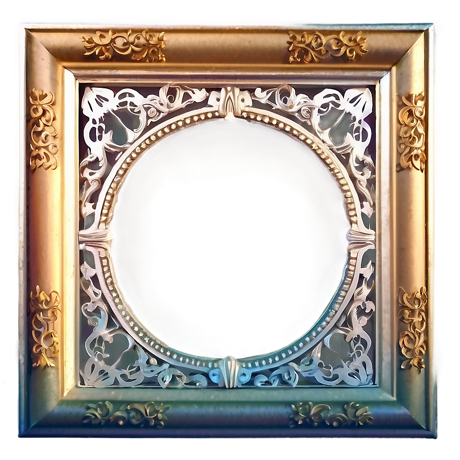 Intricate Frame Design Png Vjg58