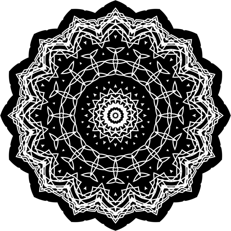 Intricate Geometric Mandala Pattern