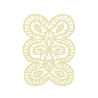 Intricate Gingerbread Cookie Design PNG with transparent background