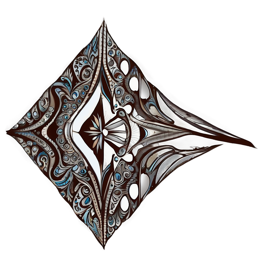 Intricate Lines Tattoo Design PNG qda30 PNG with transparent background